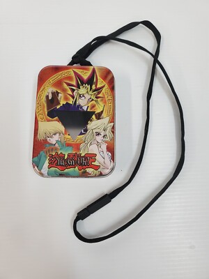 2003 Yu-Gi-Oh! Yami Yugi Kazuki Takahashi Pin & Deck Holder Tin Container- empty-image