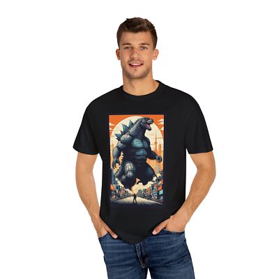 GODZILLA - Unisex Garment-Dyed T-shirt-image