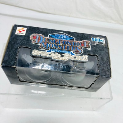 Yu-Gi-Oh! Dungeon Dice Monsters SP2 Pack with 2 Cards (Oberisk, Blue-Eyes) Used-image