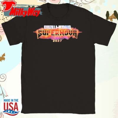 Godzilla x Kong Supernova New First Logo shirt-image
