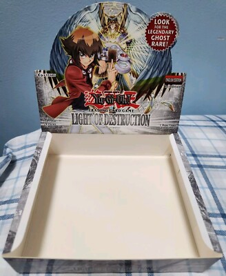 (A) *EMPTY* Yu-Gi-Oh 1st Edition Light of Destruction Empty Booster Box-image
