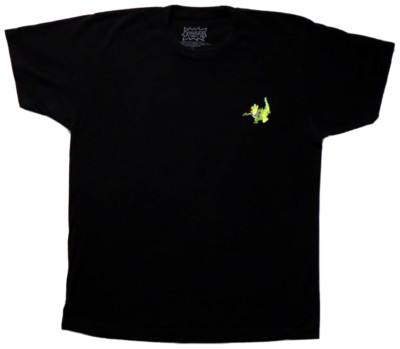 Reptar Rugrats Size L Embroidered T-Shirt Nickelodeon Godzilla Dinosaur Nicktoon-image
