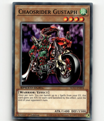 Yugioh Chaosrider Gustaph Speed Duel GX: Duelists of Shadows-image