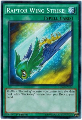3 x Raptor Wing Strike - LC5D-EN137 - Common - 1st Edition Near Mint, English-image