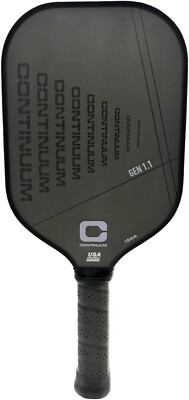 Continuum Pickleball Paddle T700 Carbon Fiber, Honeycomb Polymer, 16mm Thick-image