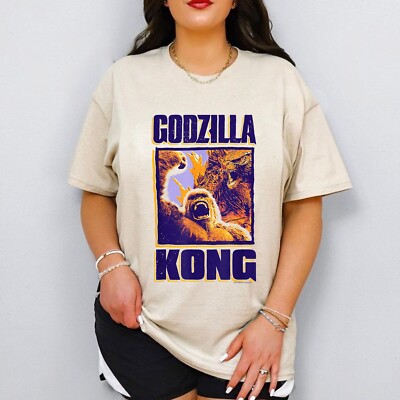 Ripple Junction Godzilla x Kong Monsterverse Team Up Kaiju Vintage Kaiju T-Shirt-image