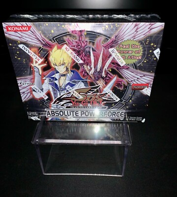 ⚫ 2010 Yu-Gi-Oh 5D's Absolute Powerforce Unlimited Booster Box Factory Sealed ⚫-image