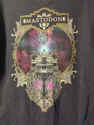 Large Mastodon Band Shirt RARE Vintage Coheed Periphery Gojira Pallbearer Kylesa-image