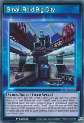 Small Roid Big City - SGX2-ENS12 - Common - 1st Edition - Near Mint-image