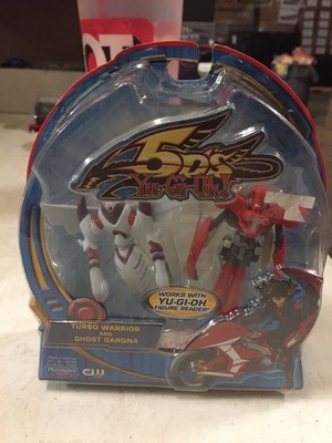 Yugioh 5D's Turbo Warrior And Ghost Gardna Figure Set For Figure Reader-image