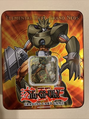 UD Yu-Gi-Oh 2007 GX Elemental Hero Grand Neos Tin-opened Box-image