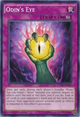 Odin's Eye - LC5D-EN202 - Common - 1st Edition x1 - Lightly Played-image