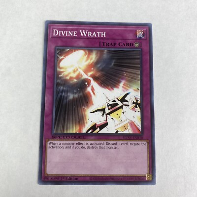 Yugioh Divine Wrath SGX4-ENB18 Common 1st Edition Speed Duel Midterm Destruction-image