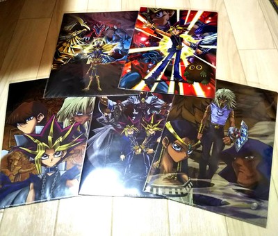 YuGiOh! Majestic Red Dragon Clear Files Set of 5 Limited 31x22 cm-image