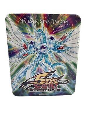 Yu-Gi-Oh 5Ds Majestic Star Dragon EMPTY Collectible Tin Yu Gi Oh-image