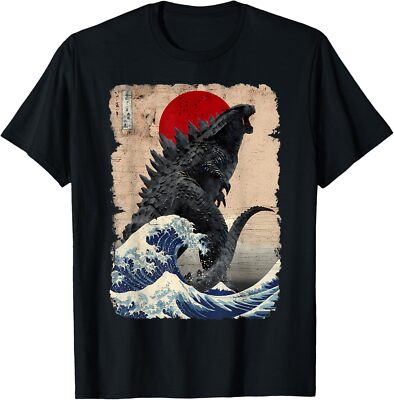 Godzilla japanese t-shirt-image