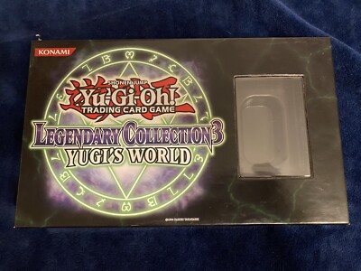 YuGiOh Legendary Collection 3 Yugi’s World LCYW Booster Box Box & Board NO CARDS-image