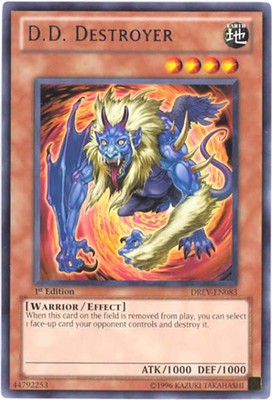 Yu-Gi-Oh Card - DREV-EN083 - D.D. DESTROYER (rare) - NM-image