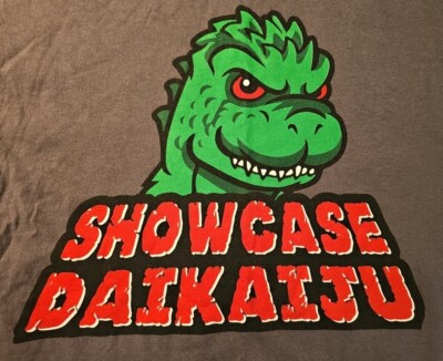 NWOT SHOWCASE DAIKAIJU LOGO T Shirt GODZILLA COLLECTIBLES Shogun Mothra SMALL-image