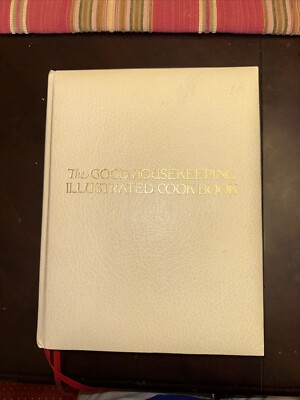 Good Housekeeping Illustrated Cookbook (1980, Hardcover) Cream Padded-image