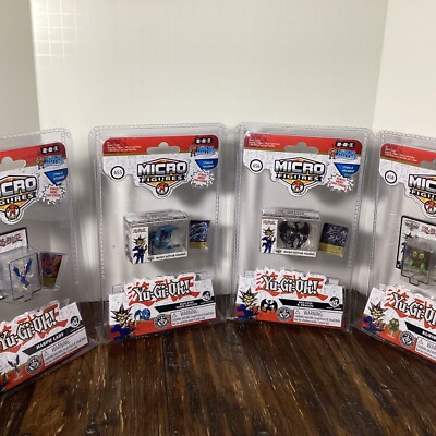 WORLD'S SMALLEST YU-GI-OH Full Set Of 4 Micro Figures 455,456,457,458 * NIP *-image