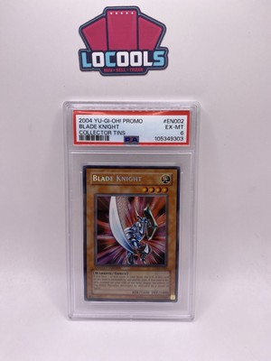 Yugioh 2004 Blade Knight CT1-EN002 Secret Rare Psa 6-image
