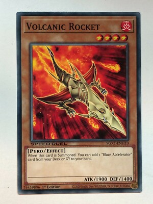 Yu-Gi-Oh! Speed Duel GX: Duel Academy Volcanic Rocket SGX1-ENH10 NM/M-image