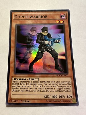 Yu-Gi-Oh! Doppelwarrior LC5D-EN020 Super Rare 1st Ed Lightly Played-image