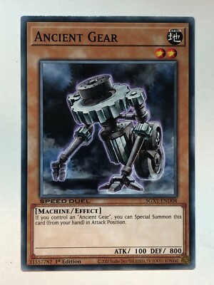 Yu-Gi-Oh! Speed Duel GX: Duel Academy Ancient Gear SGX1-END08 NM/M-image