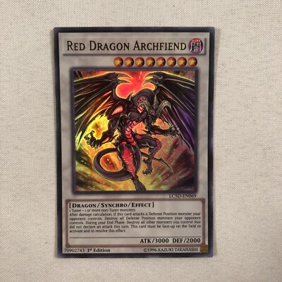 Yugioh Red Dragon Archfiend 1st Edition LC5D-EN069-image