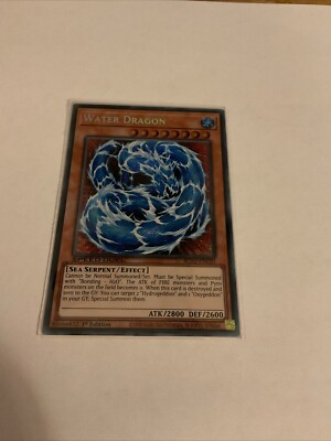 Water Dragon (Secret Rare) SGX2-ENC01 Speed Duel GX: Midterm Paradox 1st Edition-image