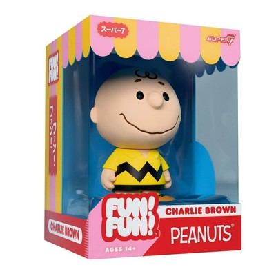 Peanuts FUN! FUN! Wave 1 Charlie Brown with Yellow Shirt Figure Super7-image