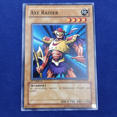 Axe Raider 5DS1-EN003 5d's 2008 Starter Deck 1st Edition-image