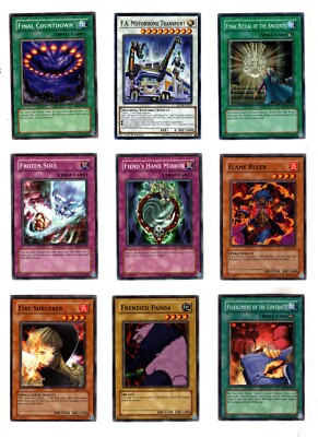 Yugioh Assorted Vintage Cards (Fa - Fz) / Choose from List TCG CHOICE /  bx-image
