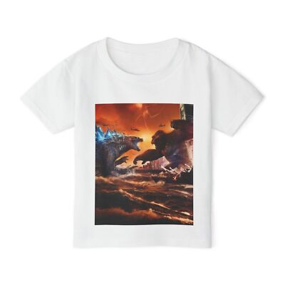Godzilla Adventure Toddler T-shirt, Monster Graphic Tee & Birthday Gift for-image