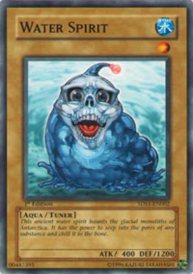 Water Spirit - 5DS1-EN002 - Common - 1st Edition Near Mint 5D's Starter Deck-image