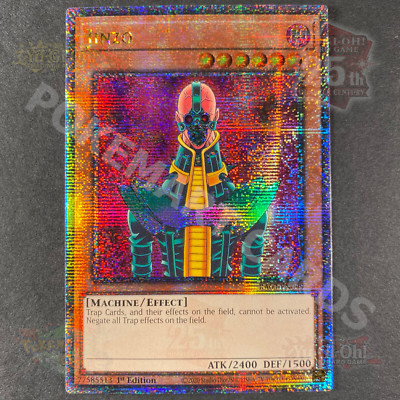 Yugioh Jinzo RA03-EN099 Quarter Century Secret Rare 1st Edition Pack Fresh NM-image