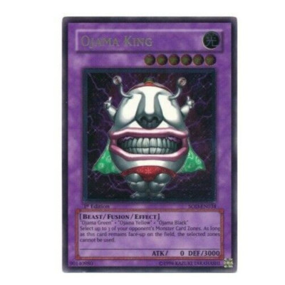 Ojama King (SOD-EN034) - 1st Edition Ultimate Rare - Yugioh *FREE SHIPPING-image