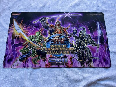YuGiOh 5D'S Konami Playmat WCQ World Championship Qualifier 2011 Six Samurais-image