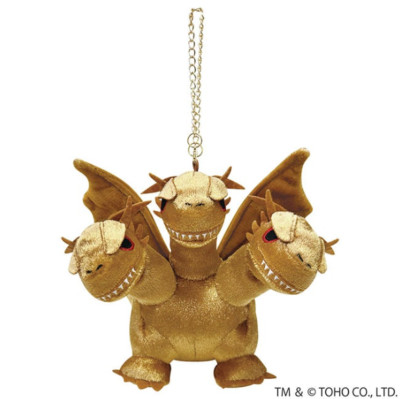 King Ghidorah Mascot Holder TOHO Godzilla Store Collection Japanese Character-image