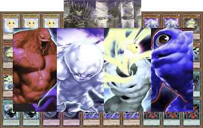 YuGiOh Deck GX READY TO PLAY 63 Card Cloudian Deck & Game MatSPEED DUEL LEGAL-image