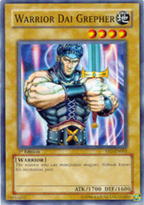 Warrior Dai Grepher - YSD-EN002 - Common - Unlimited Edition x1 - Lightly Played-image