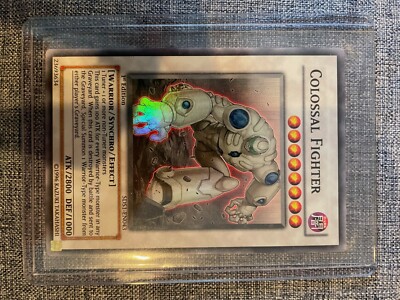 YUGIOH Colossal Fighter 5DS1-EN043 1st Edition Super Rare - Near Mint-image