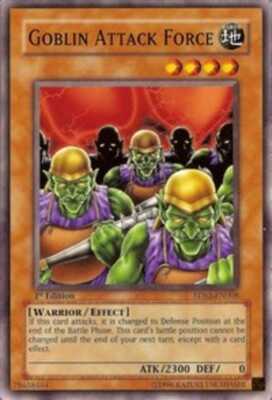 Goblin Attack Force - 5DS2-EN008 - Common - 1st Edition x1 - Near Mint-image