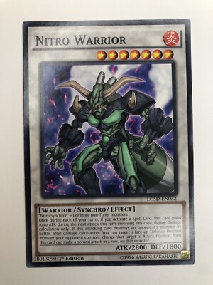 Yugioh Nitro Warrior LC5D-EN032 1st Ed Common NM-image