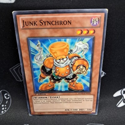 Junk Synchron 5DS3-EN010 1st EditionDuelist Toolbox MP+ Played Yu-Gi-Oh! Card-image