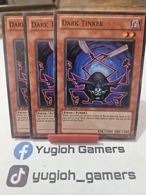 Yu-Gi-Oh Dark Tinker X3 5DS3 1st Edition Common Light Played -image