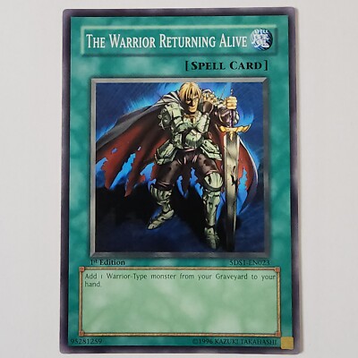 The Warrior Returning Alive - 5DS1-EN023 - NM/VLP - Common - 1st ed-image