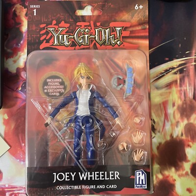 YU-GI-OH! JOEY WHEELER Series 1   5” ACTION FIGURE & Card PhatMojo 2020-image