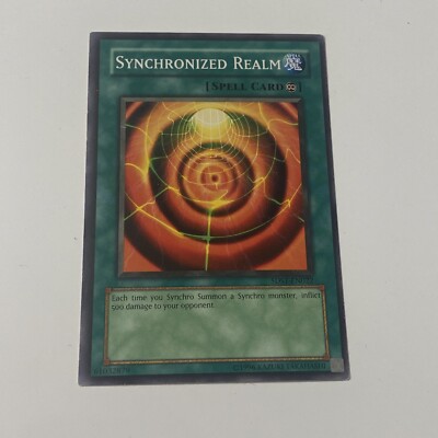 Yugioh x1 Synchronized Realm Common 5DS1-EN022 1st Edition-image